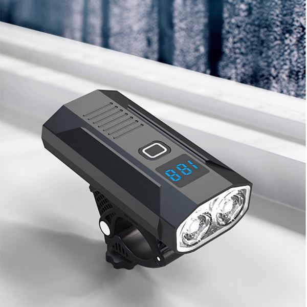 LED-polkupyörän valo, USB-ladattava maastopyörän valo, All-in-O