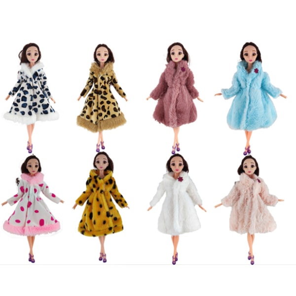 Dukkeklær til Barbie, tilbehør til 11,5 tommers dukkeklær