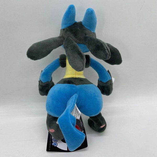 Lucario pehmo pehmolelu nukke täytetty eläinnalle 11", sininen