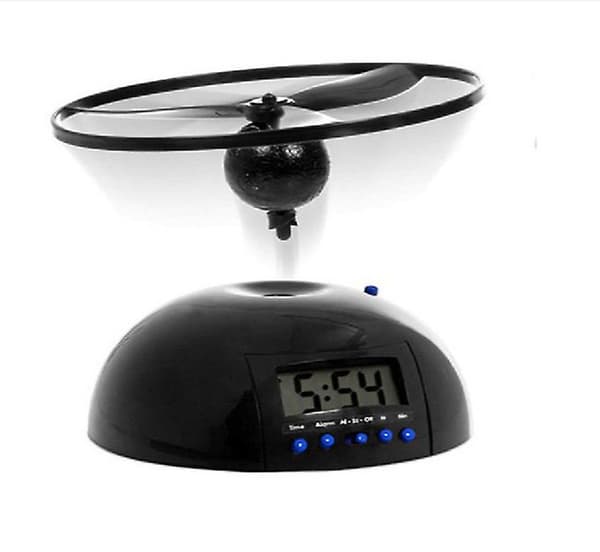Flygande väckarklocka LED-display Digital väckarklocka Snooze Al