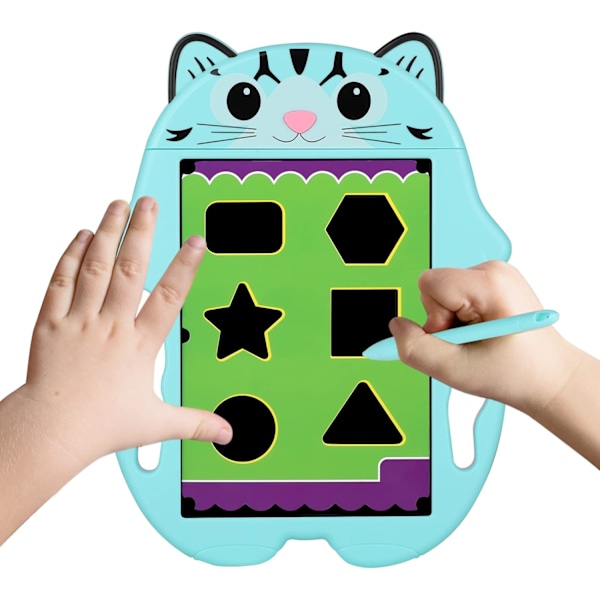 Värikäs LCD-kirjoitustaulu, piirustustabletti, 8,5 tuumaa lapsille, kannettava Era