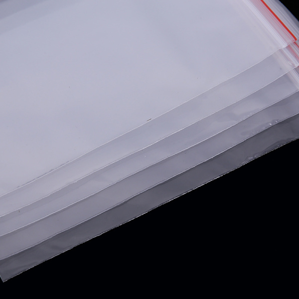 100 stk. i pakken - 6x8 cm Ziplock-pose/Ziplock-pose/Transparent Z