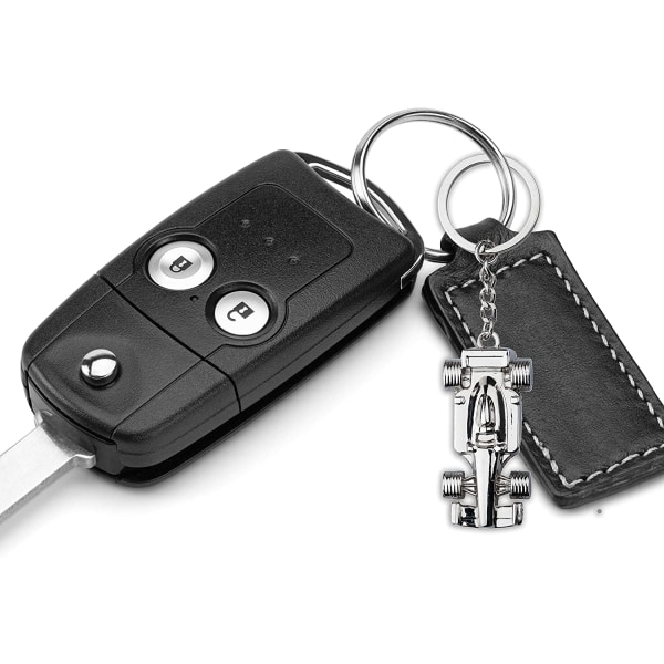 4STK Metal bil nøglering tilbehør til din nøgle eller display, pr