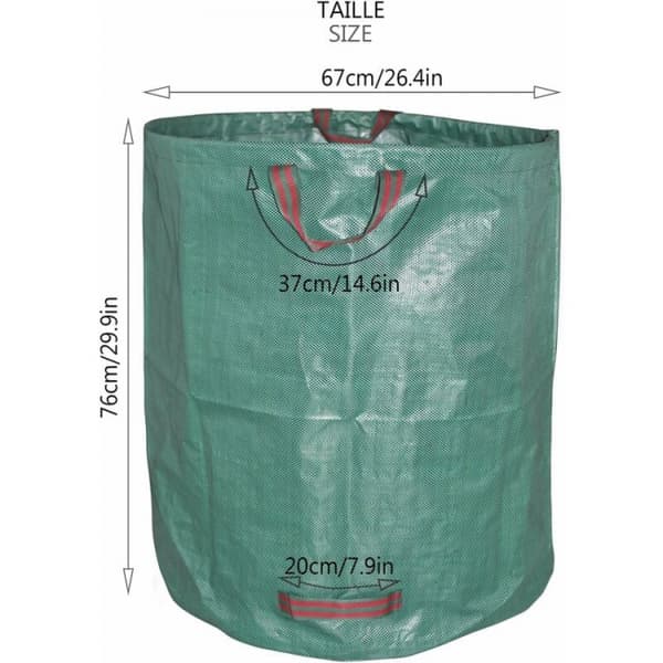 67x76cm Havepose 272L Sæt med 1 pose