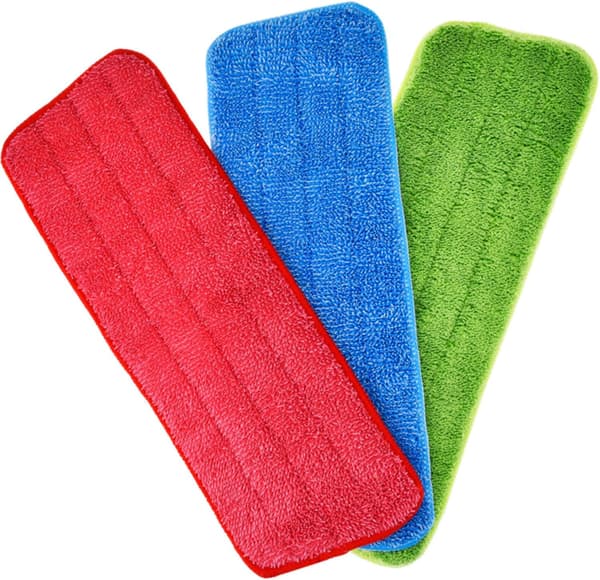 3-pack mikrofiber spraymoppkuddar, ersättning för Reveal moppkuddar