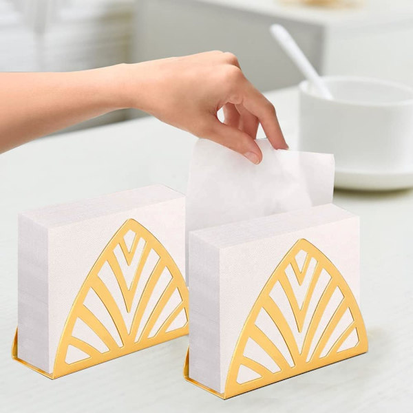 Servietholder 1 stk. Servietholdere Hul Papirdispenser Pap
