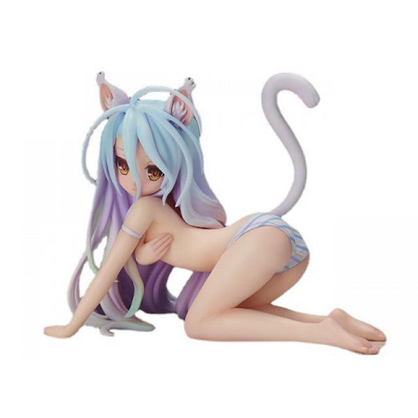 Anime NO GAME NO LIFE 1/12 GAME LIFE WHITE Mizuno Cat Ears C