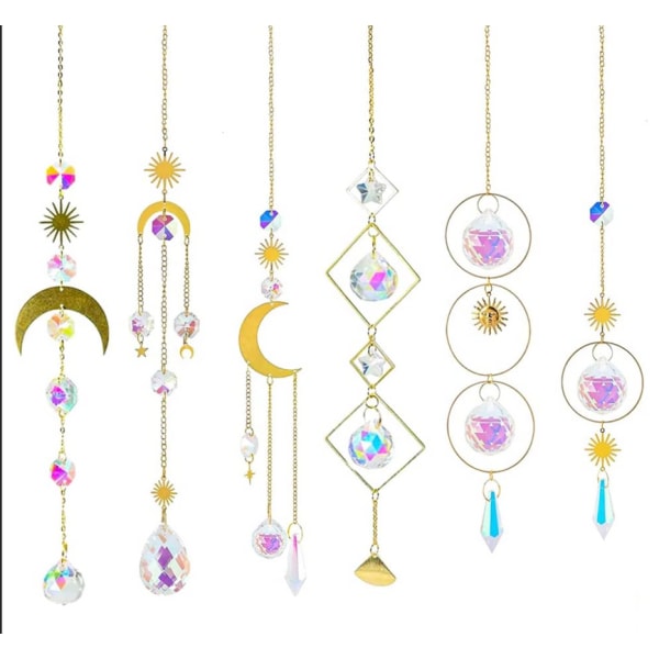 Suncatcher (B),Crystal Suncatcher,Hengende solfanger,Hengende sol