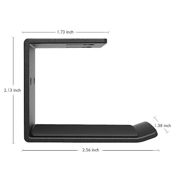 Metallhodetelefonbrakett hodetelefonkrok headset henger headset mu