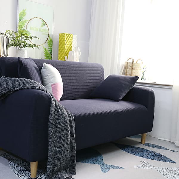 2-personers sofasovertræk stræk polyester anti-støv sofa beskyttelse