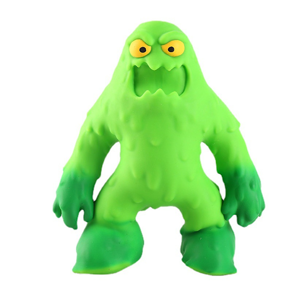 Kreativ avlastning leketøy monster grønn sand støpe leketøy ve