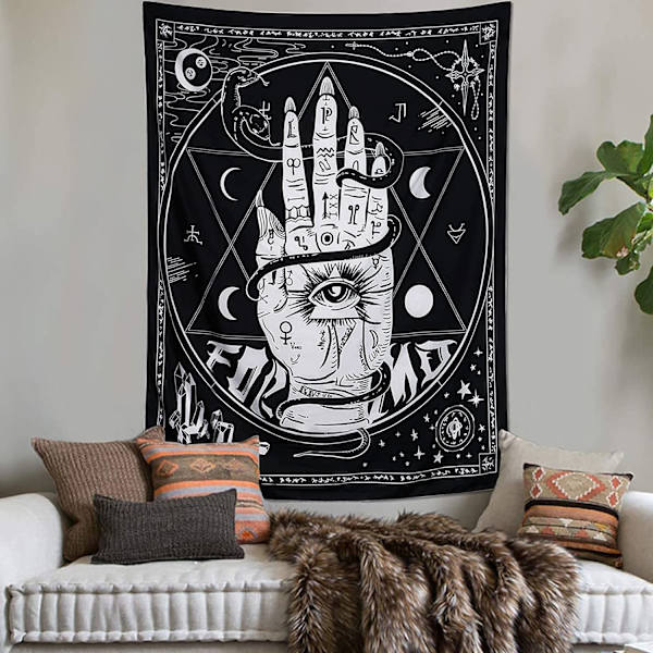 Tarot-kortti seinavaate keskiaikainen Eurooppa ennustaminen seinävaate