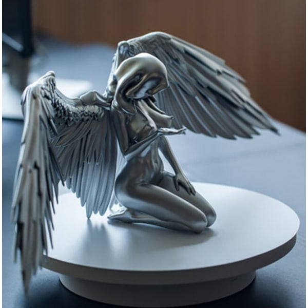 Art Angel kvinnelige vinger knelende kappe cap innendørs vinger engel