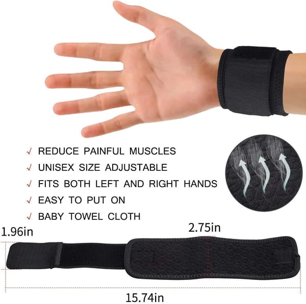 Elastisk handledsbandage - handledsskydd Protec