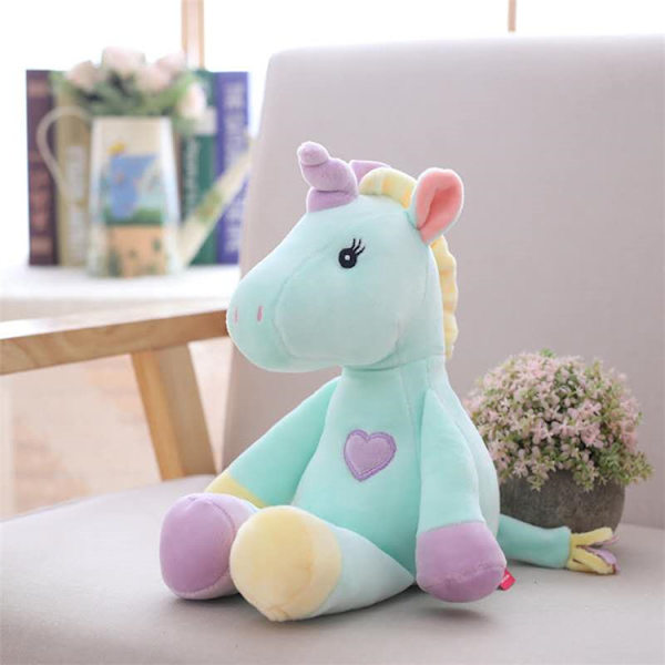 Plys Unicorn Super Soft Velvet Teddy Cuddly Plysdyr