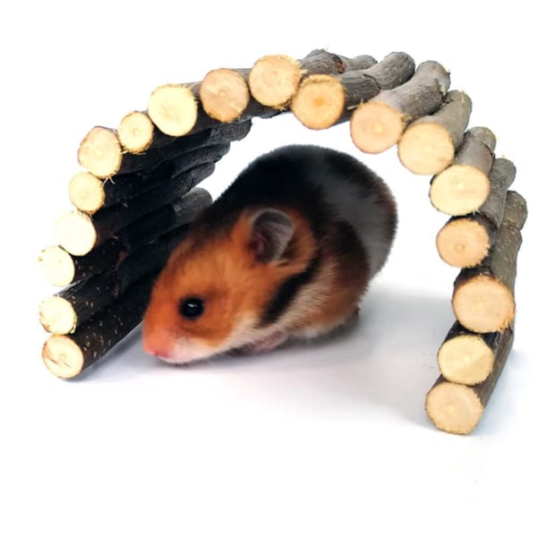 för sällskapsdjur hamster marsvin Chinchilla Natural Living Wooden Brid