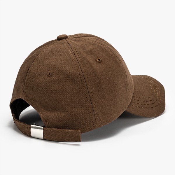 Udendørs Fashion Herre Peaked Cap Blød Top Buet Skygge Studen