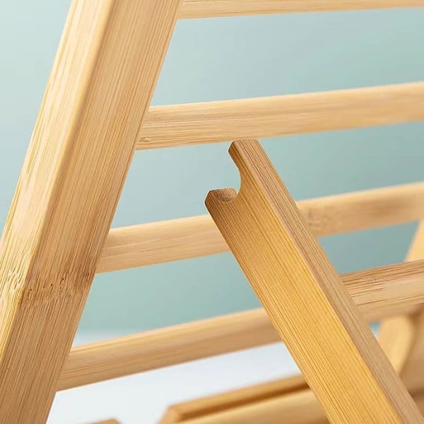 Bamboo-tabletti- ja puhelinjalusta, yhteensopiva työpöydän kanssa, yhteensopiva iPhone, iPad, tablettien ja kaikkien puhelimien kanssa (2)