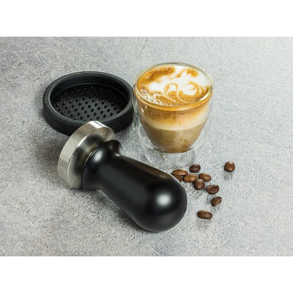 Førsteklasses kaffestempel - Basediameter: 58 mm - Høyde: 10