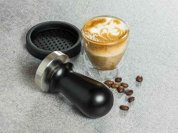 Premium kaffestämpel - Basdiameter: 58 mm - Höjd: 10