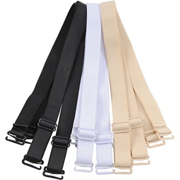 Lingerietillbehör 15mm(Set om 3) Justerbar axelrem E