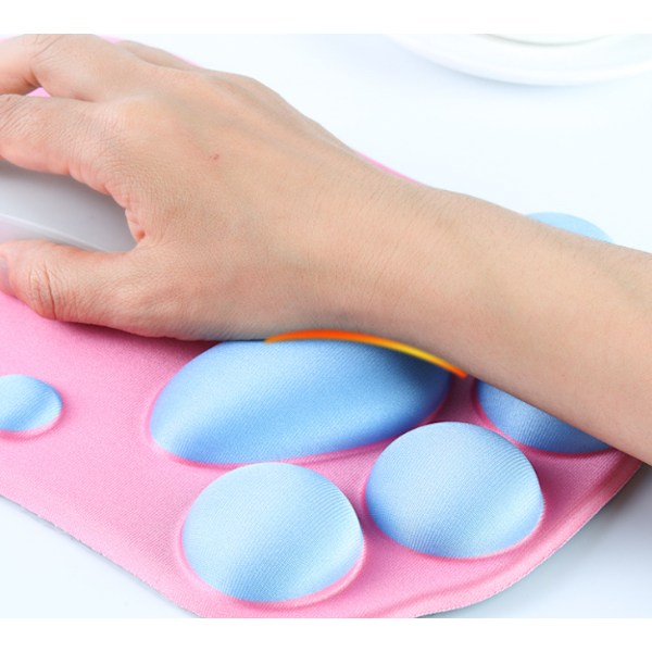 Ergonomisk musematte med gelpute