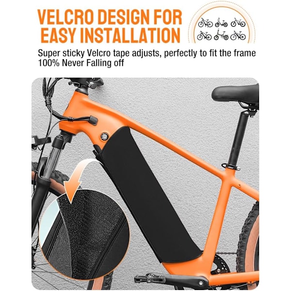 E-cykel Batteriskydd, Cykel Batteriskydd Orange