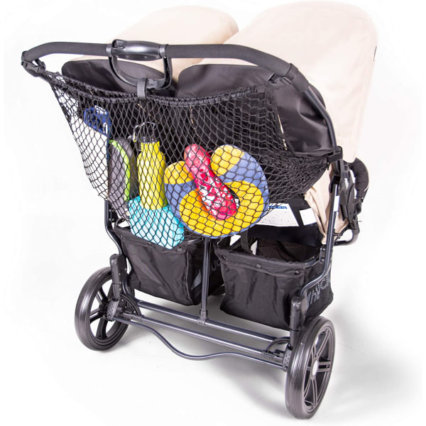 Universal XL shoppingnät för barnvagnar/tvillingvagnar/one-click