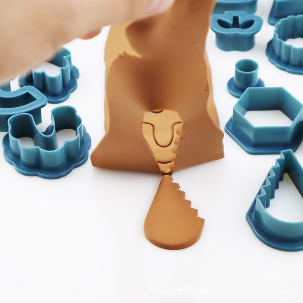 142 stykke ler polymer cutter DIY håndlavet julegave smykke