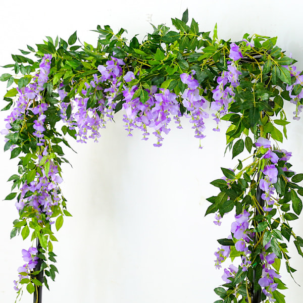 4x6FT Tekokasvi Wisteria Vine Garland Kasvit Kukkaset Taiteet C