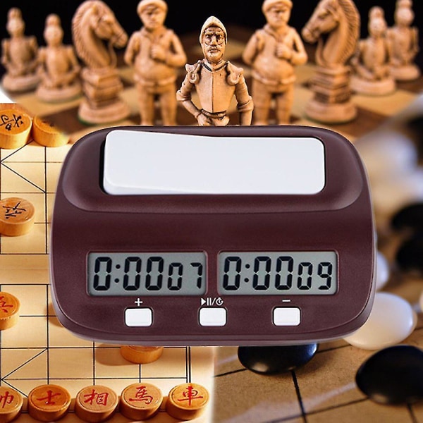 Chess Clock Profesjonell digital sjakktimer Compte à rebours
