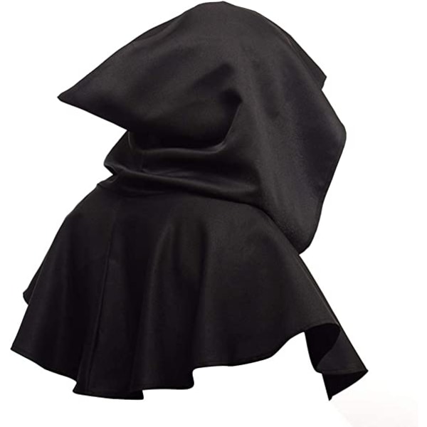 Halloween Grim Cowl Cloak Cosplay Kostymer Huva Ponch