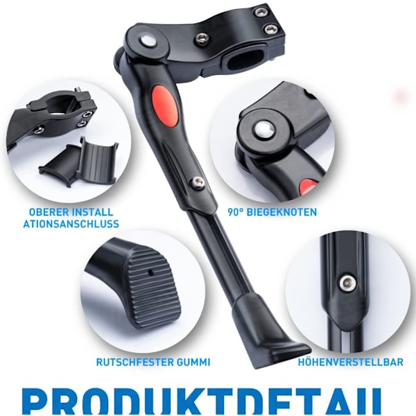 Justerbart sykkelstativ - Universalt sykkelstativ for 24,26,27,5,28,29 tommer sykkeldekk