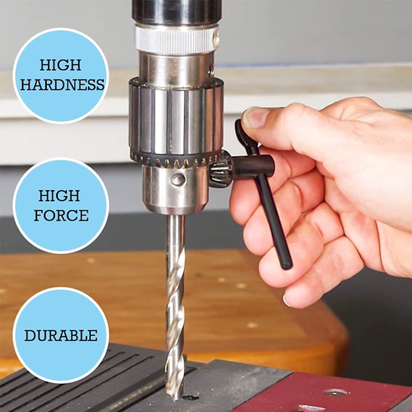 Chucknøkkel (6 stk) 4/6/10/13/16/20mm Universal Drill Chuck Key