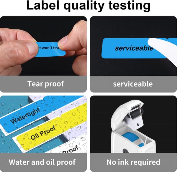 Rulle med termiskt papper - Litet självhäftande papper