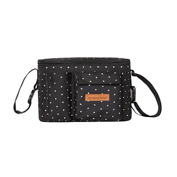 Star Black, Vogn Oppbevaringspose, Universell Vanntett Barnevognpose