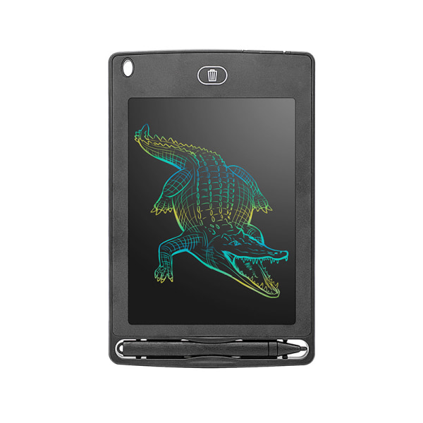 (Sort) Farverig LCD-skrivetablet, Grafiktablet Tegning Boa