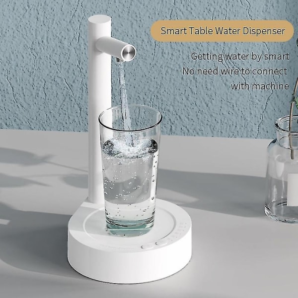 (White) Water Dispenser Kettle Pump, Desktop Kettle Pump, Low Noi