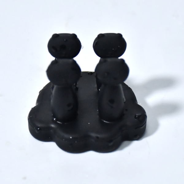 4 kpl silikonikoukut seinäoviin - 3D-liimautuva kaapelipidike fo