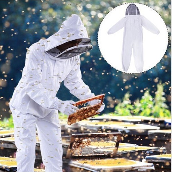 Mehiläishoitopuku Ammattimainen Anti Bee Suojavarusteet
