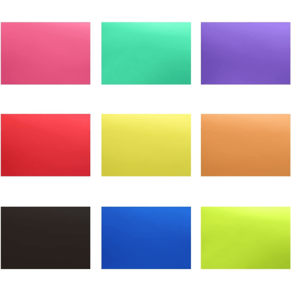 Light Correcting Gel - Gjennomsiktig farge, 30 x 20 cm - 18 ark