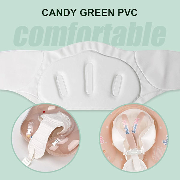 (s)Shenrongtong Baby Pool Float Ring - Holdbar og afslappende baby