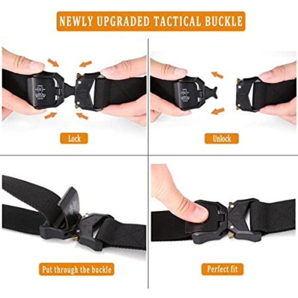 Bælte Taktisk Bælte, Militær Vandring Rigger 1.5\" Nylon Web Arbejde B