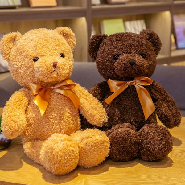 40cm Nallebjörn Gosedjur Plyschleksaker Dockkläder Weddin