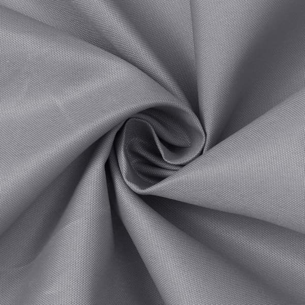 180x180 cm tyk polyester brusekabinegardin Lysegrå