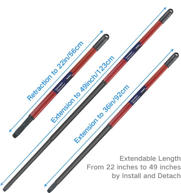 Mop Tilbehør Erstatning for O-Ceda Spin Mop Håndtak x1 stk (H