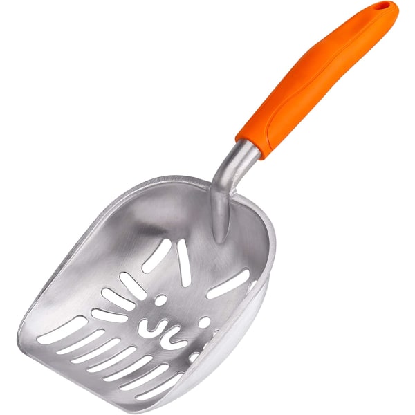 Metal Litter Shovels Aluminum Alloy Cat Litter Shovel with L