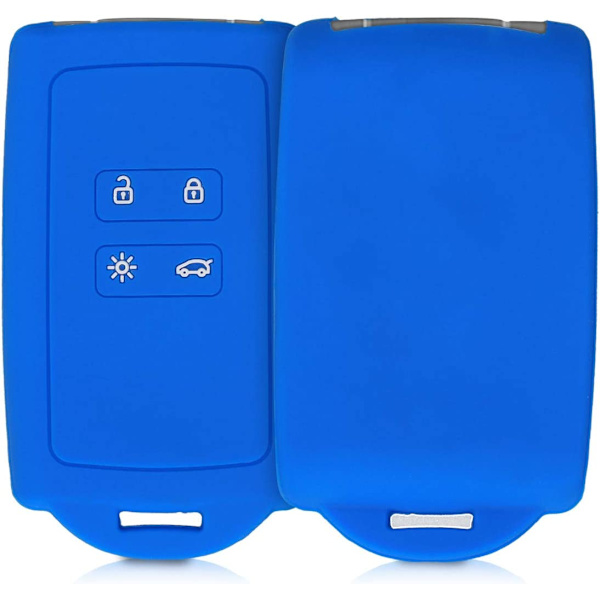 Sininen - Auton avaimen lisävaruste, yhteensopiva Renault Smart Key 4-Butt -avaimen kanssa
