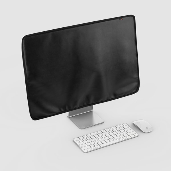 Dammtätt cover för Apple iMac(24", svart), kompatibelt med Apple