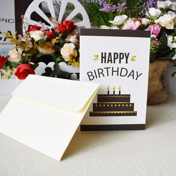 Syntymäpäiväkortit, söpöt sarjakuvat 24-vuotissyntymäpäivän onnittelukortti E